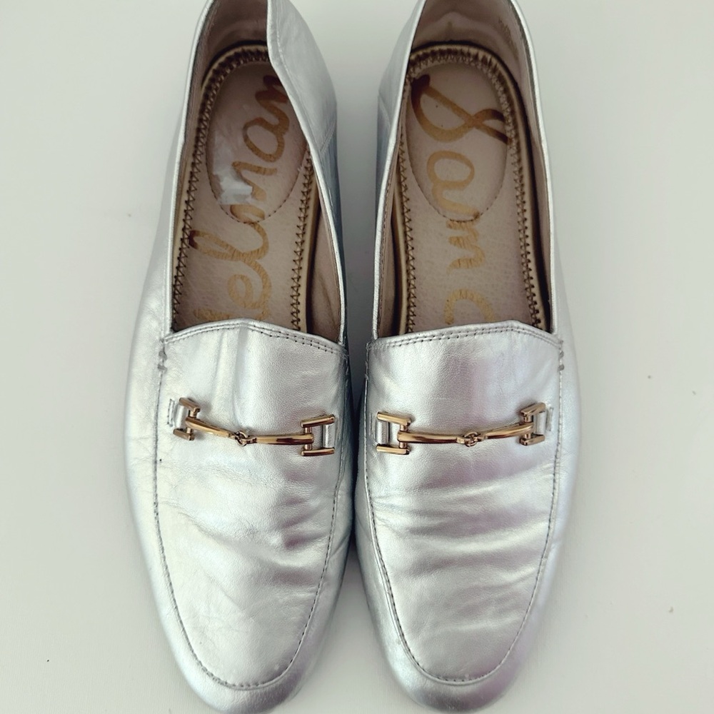 Silver Sam Edelman Lorraine Bit Loafer